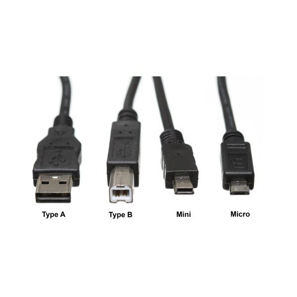 Cáp truyền dữ liệu cho ổ cứng 2 đầu usb + 1 đầu hình thang dài 80cm