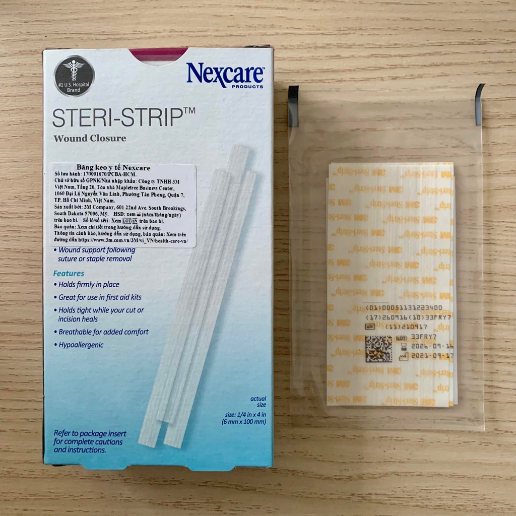 Băng dính thay chỉ khâu da 3M Nexcare H1546