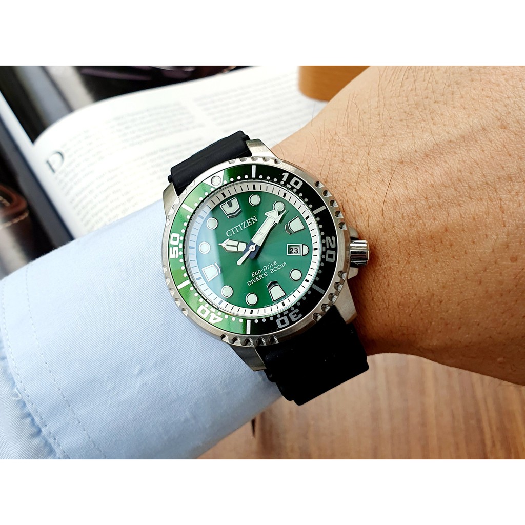 Đồng hồ nam Citizen Eco-Drive Promaster Diver BN0159-15X siêu thợ lặn