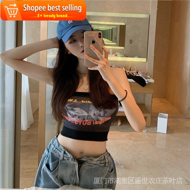 O O Ng Đai Đeo Ngực Không Dây Ôm Eo Gợn Sóng Làm Đẹp Cho Nữ