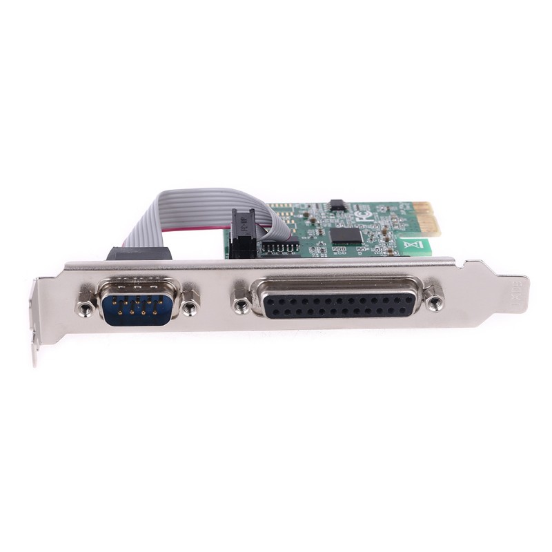 Card Chuyển Đổi Pci-E Express Ax99100 1p1s Rs232 Serial Probe Port Db25 25pin Pcie