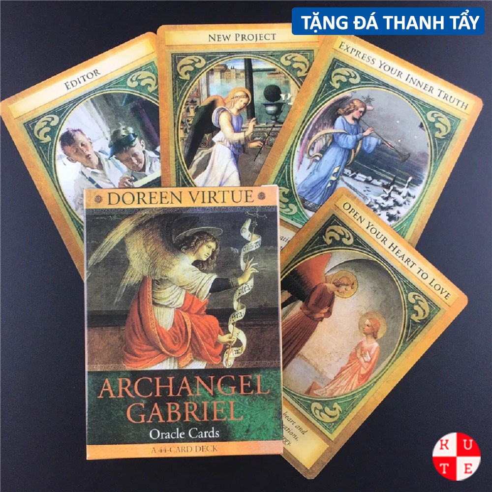 Bài Oracle Archangel Gabriel 78 Lá Bài Tặng Đá Thanh Tẩy