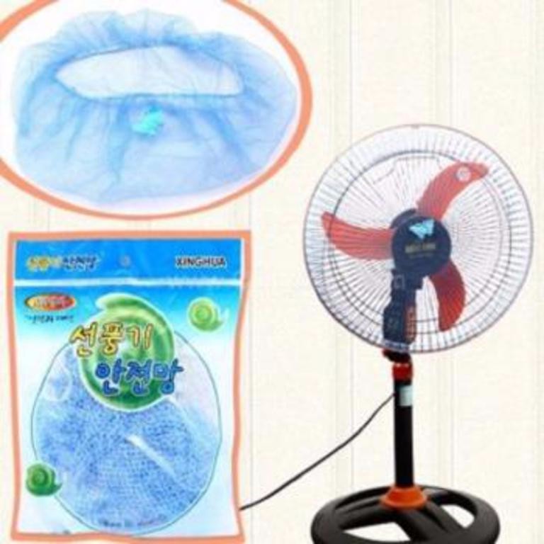 (Bán Buôn Sỉ) Lưới bọc quạt an toàn cho bé T2