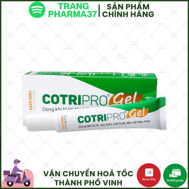 Chính HãngKem Cotripro Gel - Có tem tích điểm tặng quà