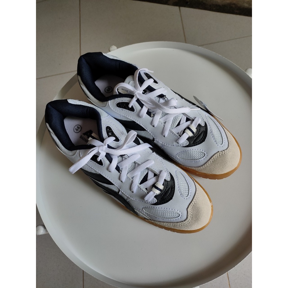 Giày cầu lông ASIA bóng chuyền bóng bàn chạy bộ đế kếp nam-nữ có khâu đế size 38-44