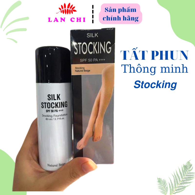 Tất phun thông minh Stocking che phủ chân cực mạnh, chống nước SPF 25+ [ CAO CẤP HÀN QUỐC ]