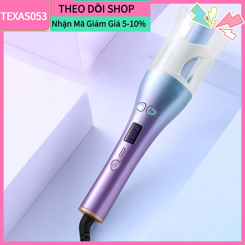 [Hàng mới về] Máy uốn tóc tự động ống quay lớn điều chỉnh nhiệt độ thông minh chống bỏng tạo kiểu chuyên nghiệp