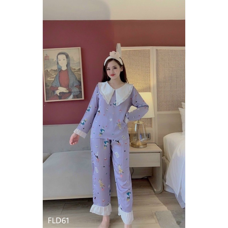 Đồ Ngủ Pijama Lụa Satin, Mango Tiểu Thư, Đồ Mặc Nhà Siêu Xinh, Mềm Mịn, Độc Lạ Khó Tìm, Sang Chảnh Hàn Quốc