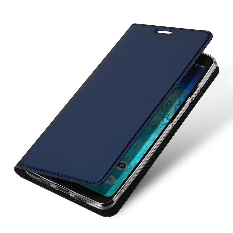 Google Pixel 3A XL LEATHER DUX DUCIS Standable Flip Case Cover