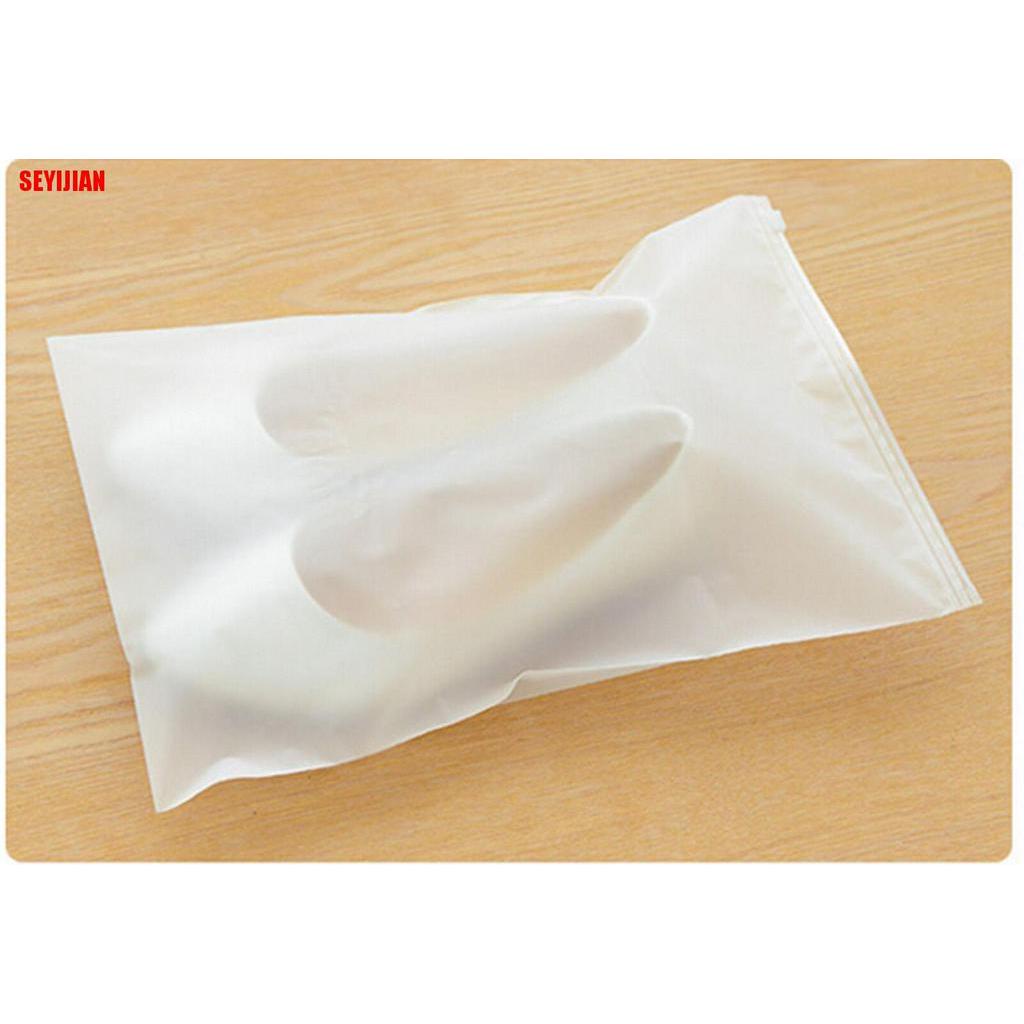 Bộ 3 Túi Đựng Đồ Lót / Vớ Có Khóa Kéo Chống Thấm Nước Tiện Dụng Mang Đi Du Lịch