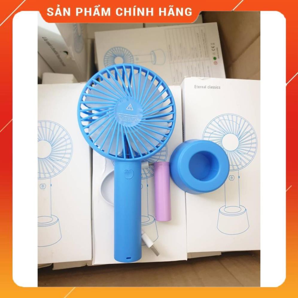 [Mã ELHA22 giảm 5% đơn 300K] [FreeShip] Quạt mini tích điện cầm tay có đế để bàn siêu hot