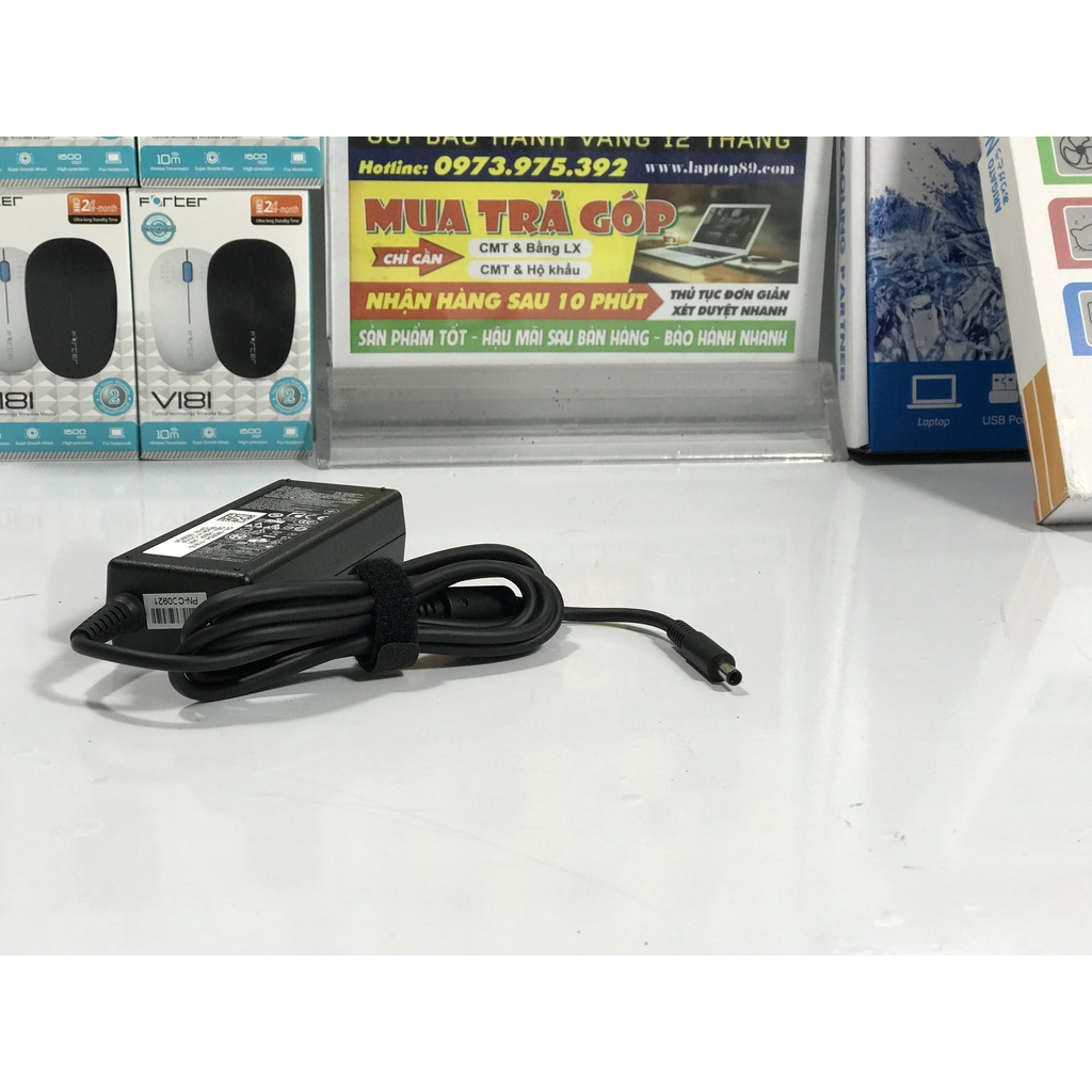Sạc laptop Dell 19.5V - 4.62A - 90W đầu kim to & nhỏ CHÍNH HÃNG