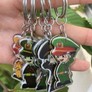 MÓC KHÓA CHIBI CÔNG AN QUÂN ĐỘI
