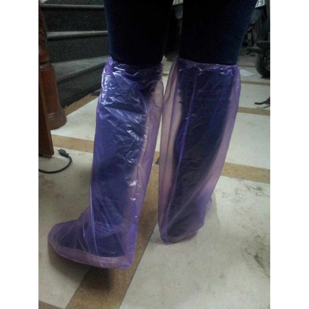 Ủng nilon phương tiện đi mưa,đi phượt