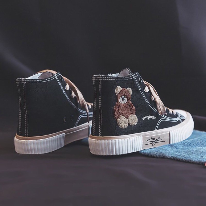 giầy cao cổ gấu nâu kute hot trend