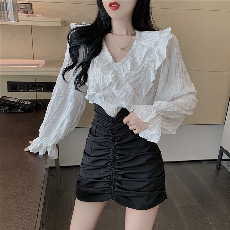 Chân váy nhúng nữ Emilyshop ulzzang