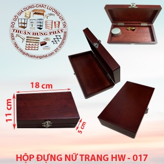 Hộp Gỗ Cao Cấp Đựng Nữ Trang,Vàng,Bạc Xuất Khẩu-W017