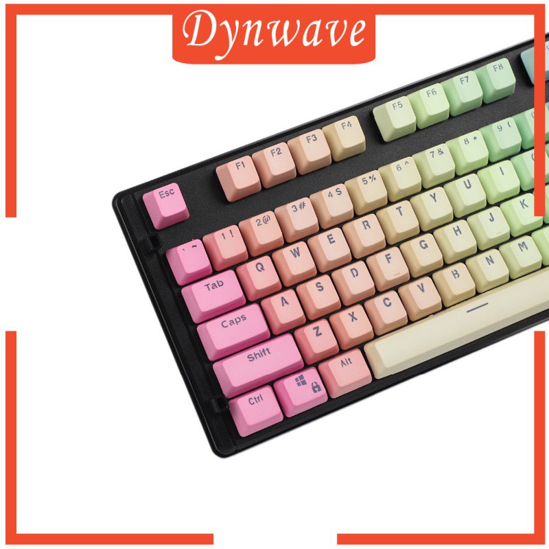 [DYNWAVE] 104 Keys Mechanical Switch Keyboard Keycaps PBT Keycaps