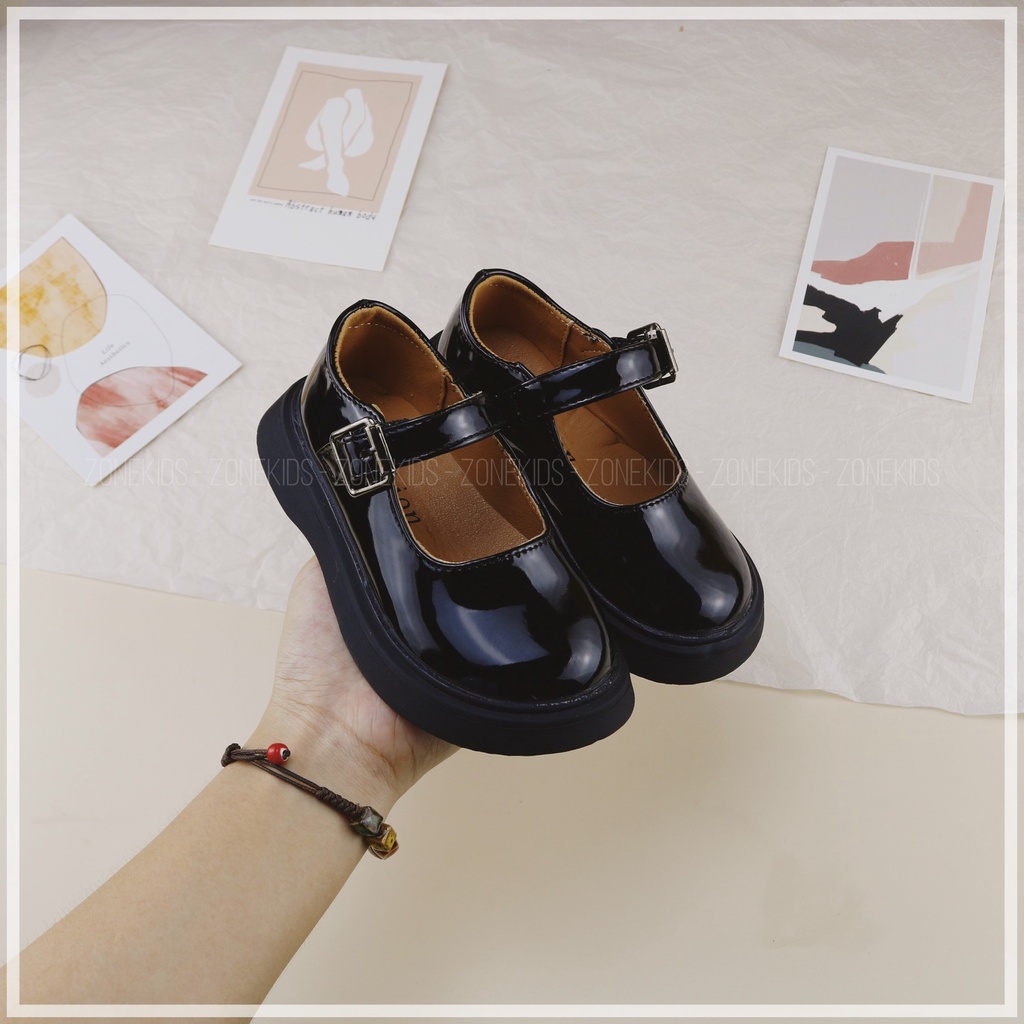 Giày búp bê da bóng cho bé gái Zonekids - B14