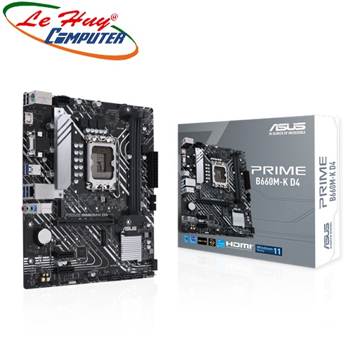 Bo mạch chủ Mainboard ASUS PRIME B660M-K D4