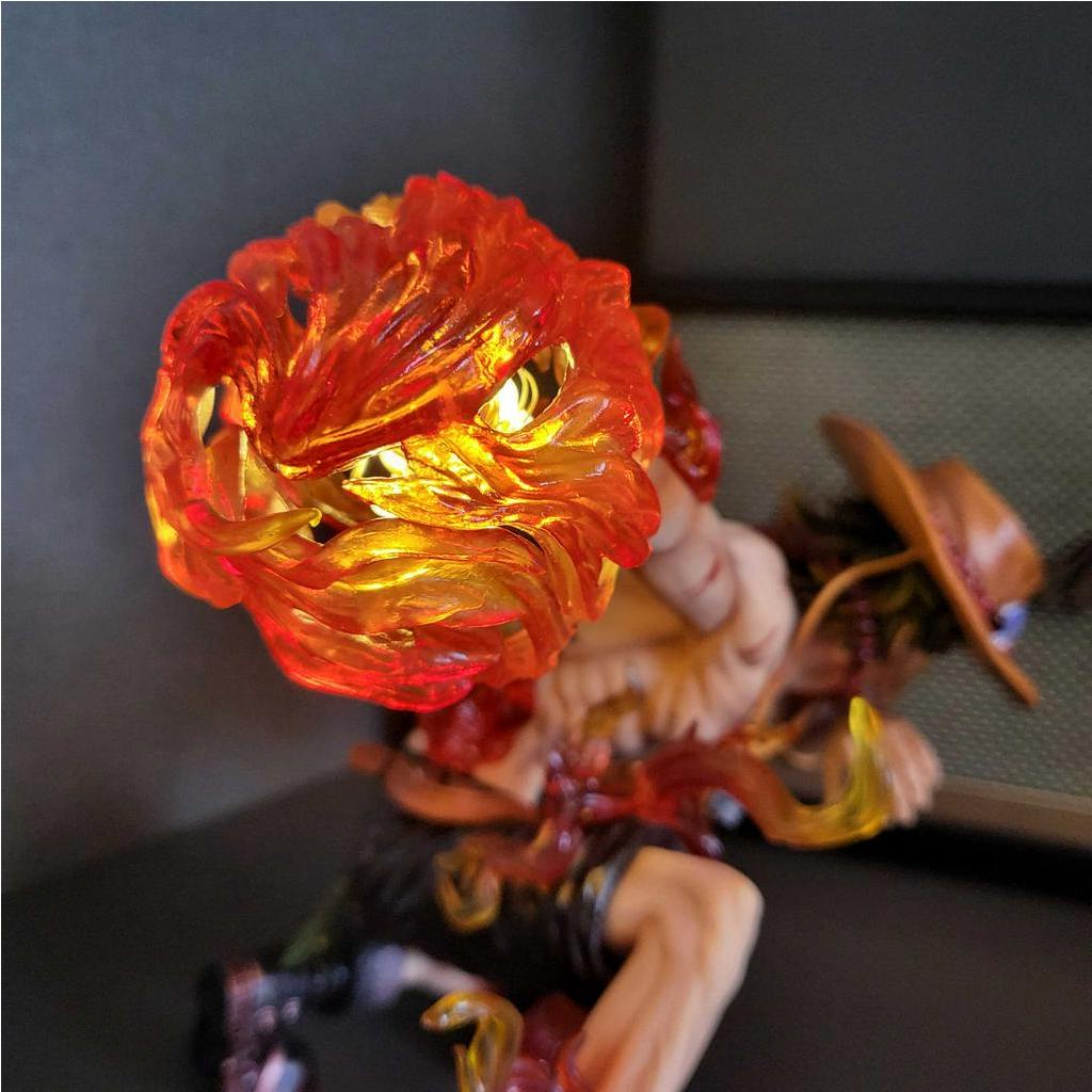 Mô hình Ace Hỏa Quyền 20 cm có LED - One Piece