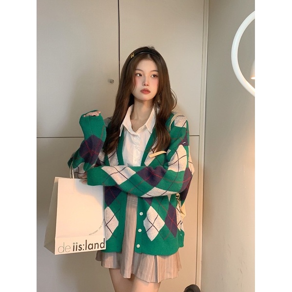 [HÀNG SẴN]ÁO KHOÁC CADIGAN QUẢ TRÁM RỰC RỠ SẮC MÀU HÀNG QUẢNG CHÂU | BigBuy360 - bigbuy360.vn