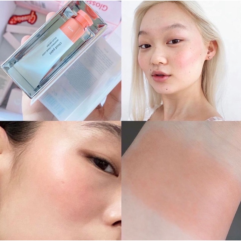 Má hồng dạng kem Glossier Cloud Paint