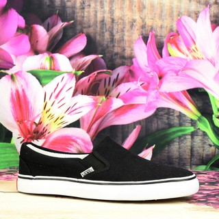 Giày Slip on Van Vải canvas Màu Đen