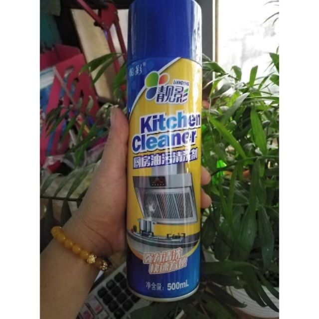 Chai xịt bếp, bình xịt bếp - chai xịt tẩy rửa nhà bếp siêu sạch kitchen cleaner 500ml