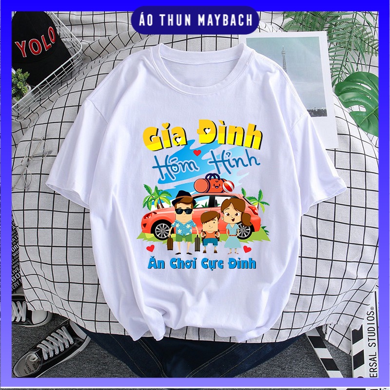 Áo Thun Đồng Phục Đi Biển Gia Đình Team Building GĐ1-4