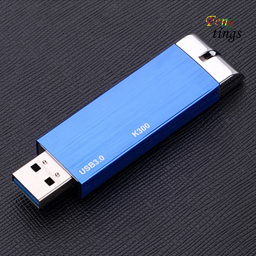Usb Dung Lượng 32gb / 64gb / 128gb K300 Chống Nước Có Lỗ Cắm Cho Laptop