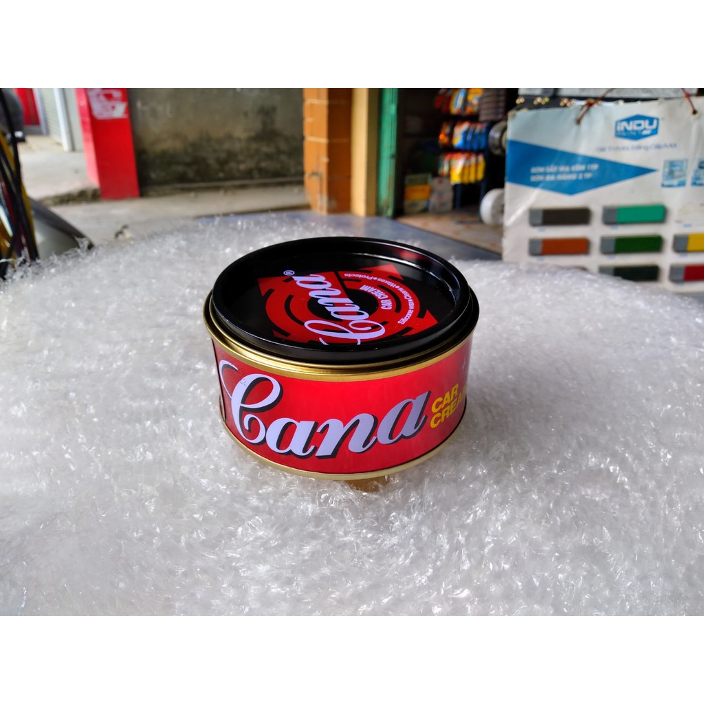 Sáp Đánh Bóng Cana Car Cream 220 gram Ca Na Đánh Bóng Xe Máy Xe Ô Tô