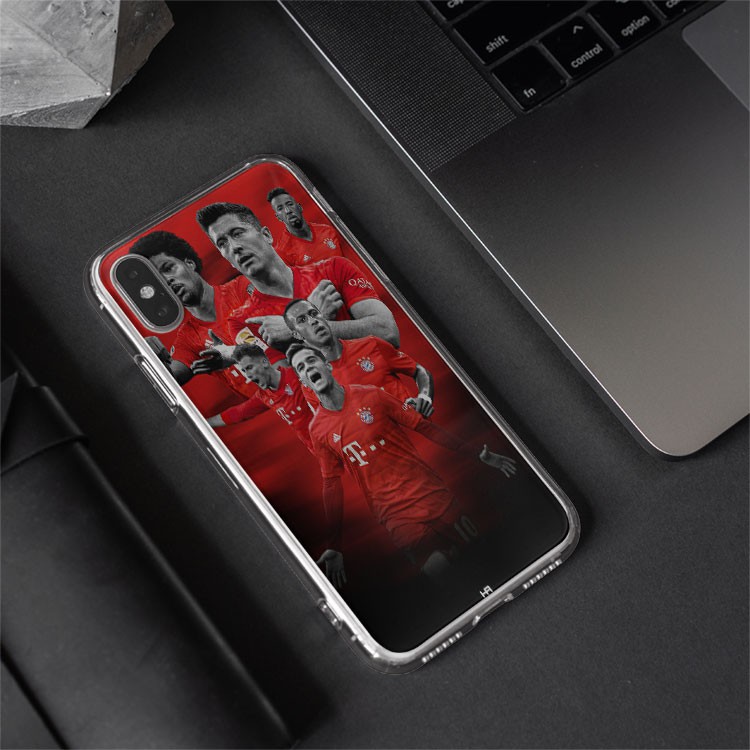 Vỏ ốp iphone bóng đá CLB Bayern ốp lưng các cậu thủ bayern munich cực đẹp dành cho Iphone 5 đến 12 promax FOO20210166