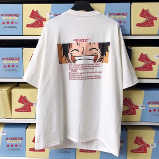 [Ảnh thật] Áo thun ONE PIECE LUFFY "9102" Unisex