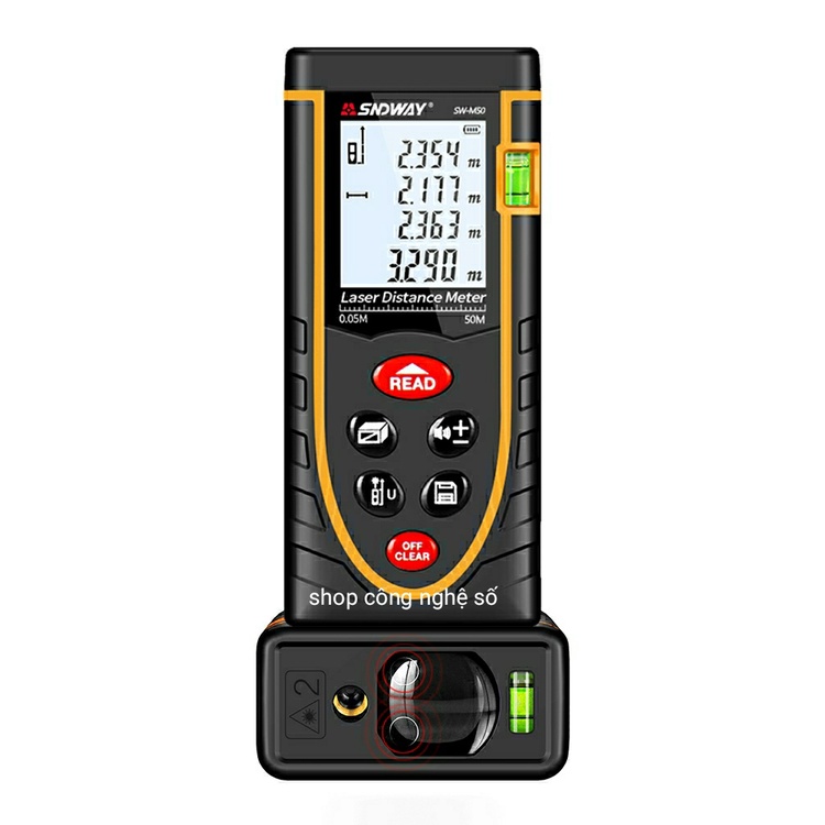 Thước đo khoảng cách bằng tia laser SNDWAY -M50/M70//M100/M120