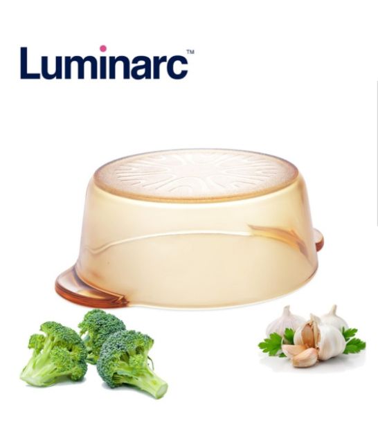 Nồi thủy tinh Luminarc Vitro Amberline 1L/1,5L/2L/2,5L/3L/3,5L (Đáy nhám)