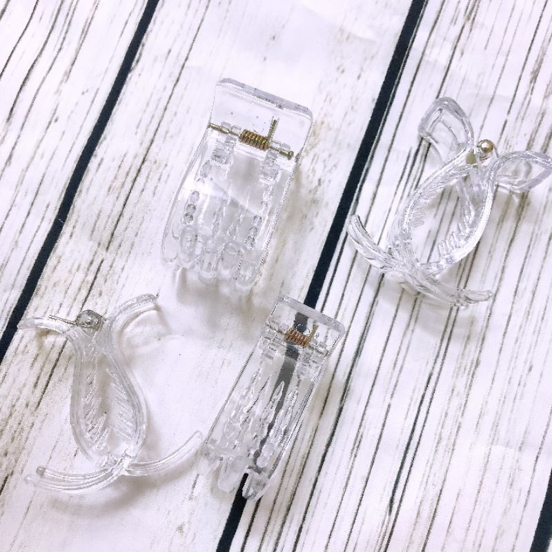 Kẹp càng cua trong veo 3 răng và 5 răng