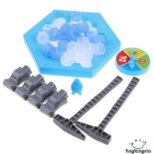 LLX-Bộ trò chơi phá băng giải cứu chim cánh cụt cho trẻ em