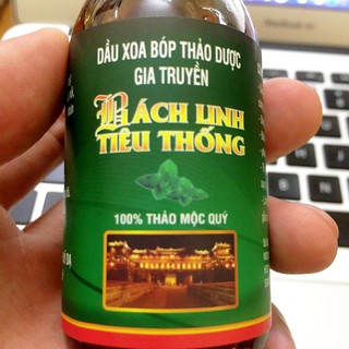 Dầu Xoa Bóp Thảo Dược Bách Linh Tiêu Thống 60 ML - Loại Thường + Đặc Biệt