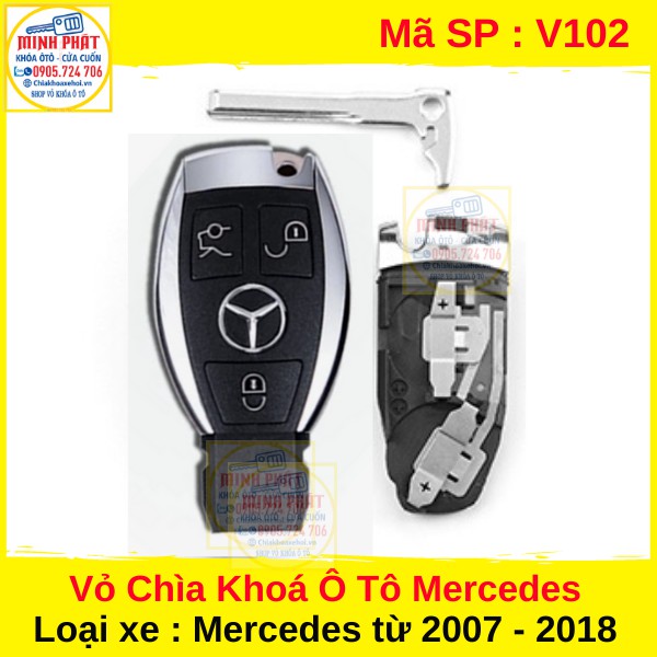 Vỏ Chìa Khoá Xe Mercedes