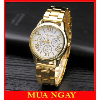 Đồng hồ nam nữ thời trang Geneva lịch lãm cực đẹp DH98