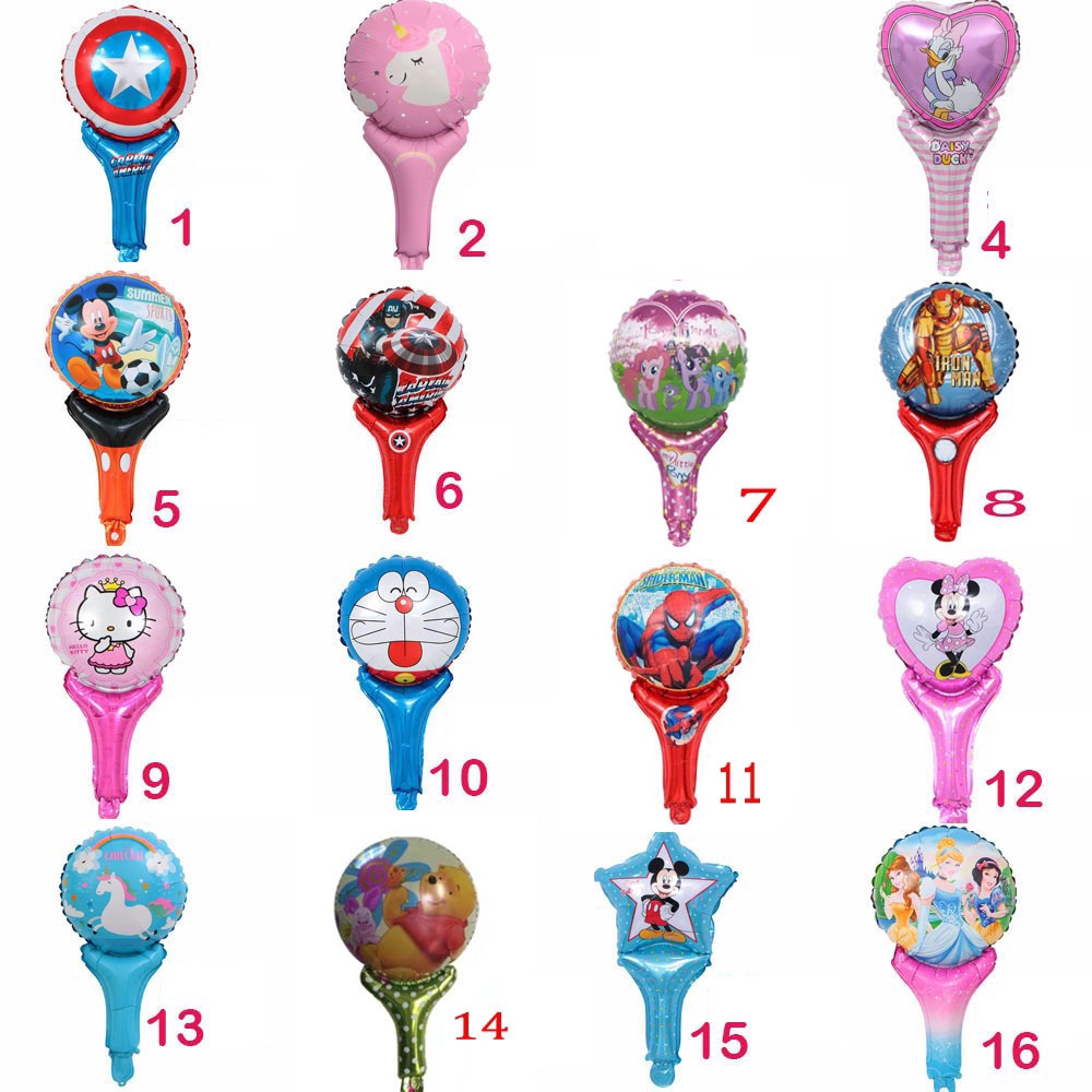 Bong bóng phôi nhôi hình kỳ lân 52x32cm thiết kế nhiều màu sắc độc đáo