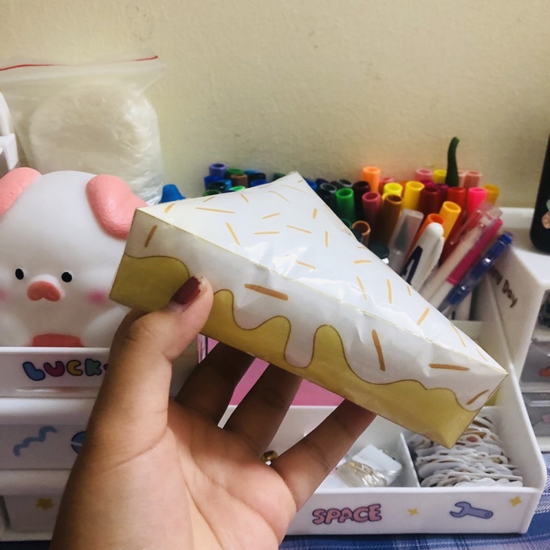Squishy giấy Handmade Bánh Cà rốt 🍰🥕
