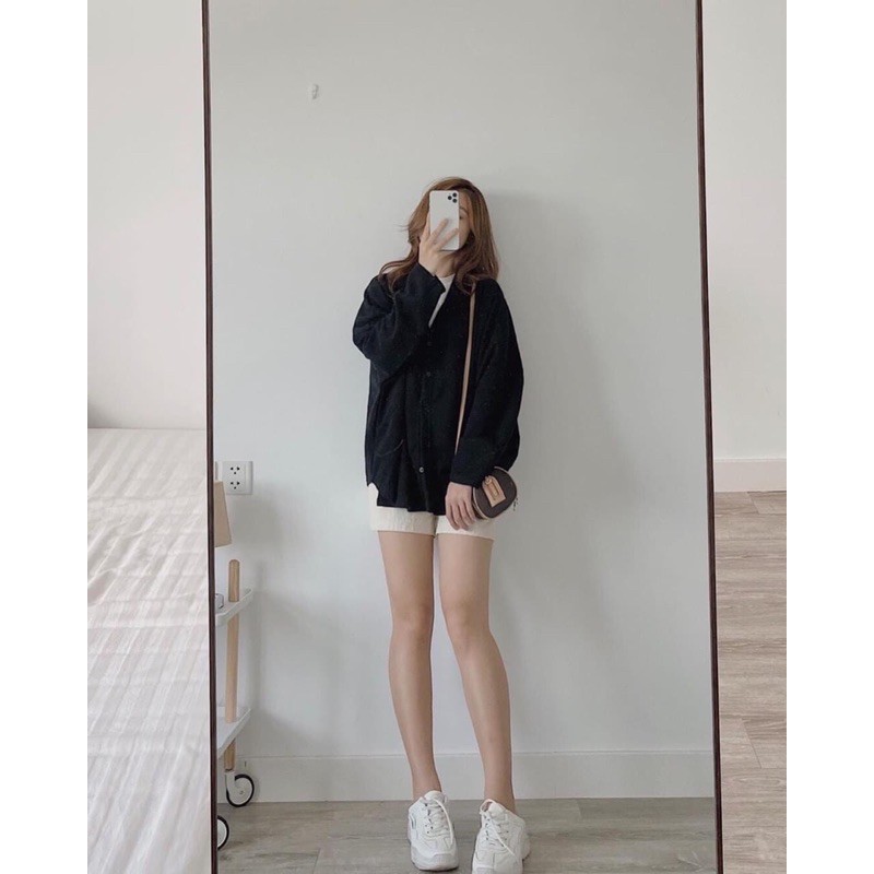 ÁO KHOÁC CARDIGAN SIÊU HÓT 💋 Khoác nỉ 2 màu xanh than/ xám | BigBuy360 - bigbuy360.vn