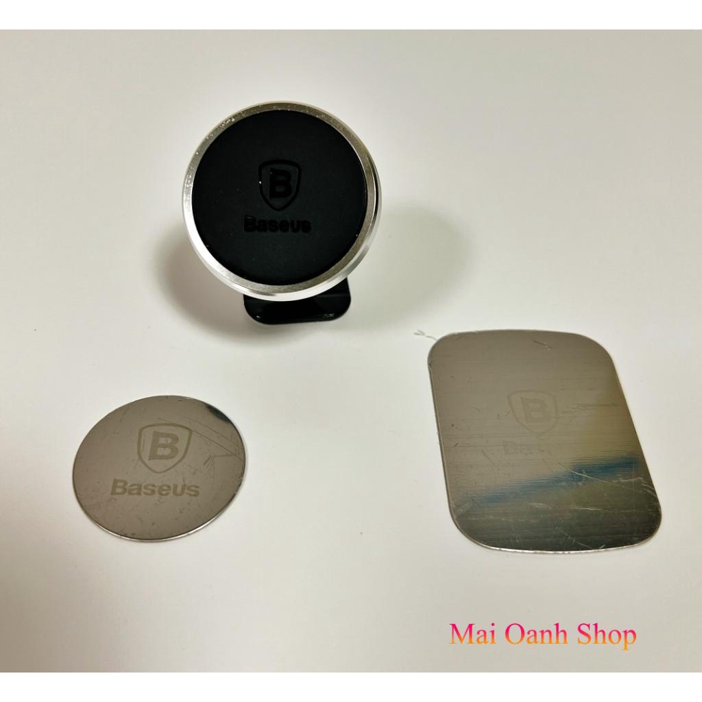 [BASEUS] Giá Nam Châm Gắn Điện Thoại Trên Ô Tô - Giá Đỡ Điện Thoại Trên Xe Hơi Xoay 360 Độ