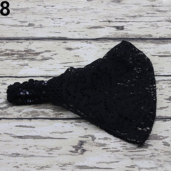 Băng đô bản lớn vải ren xinh xắn thời trang dành cho nữ