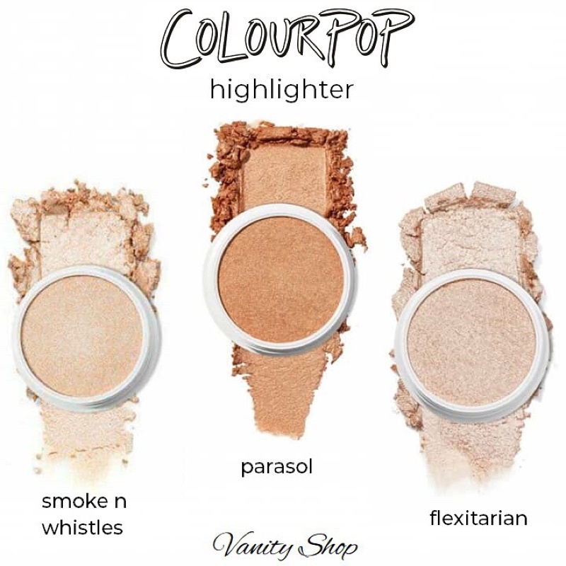 Phấn bắt sáng Highlighter Colourpop In A Groove và Champagne BB
