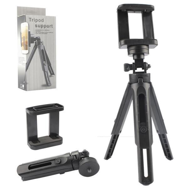 Giá Đỡ Mini Xếp Gọn 3 Chân Tripod Support  Xoay 360 Độ