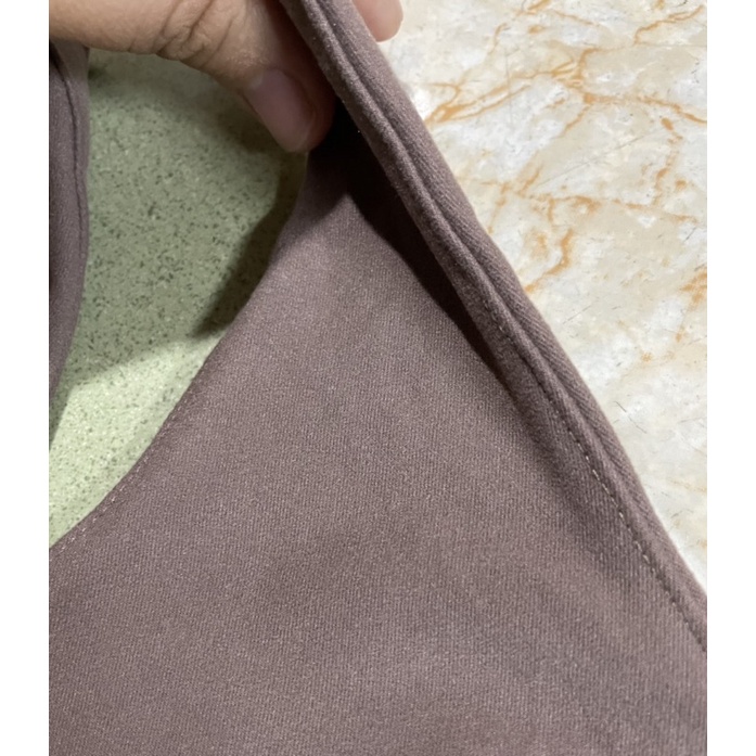 Áo Dư Xịn 2 Lớp Mặc 2 Kiểu Cổ Dày Dặn Size M