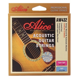 Bộ dây Guitar Acoustic Alice Aw432